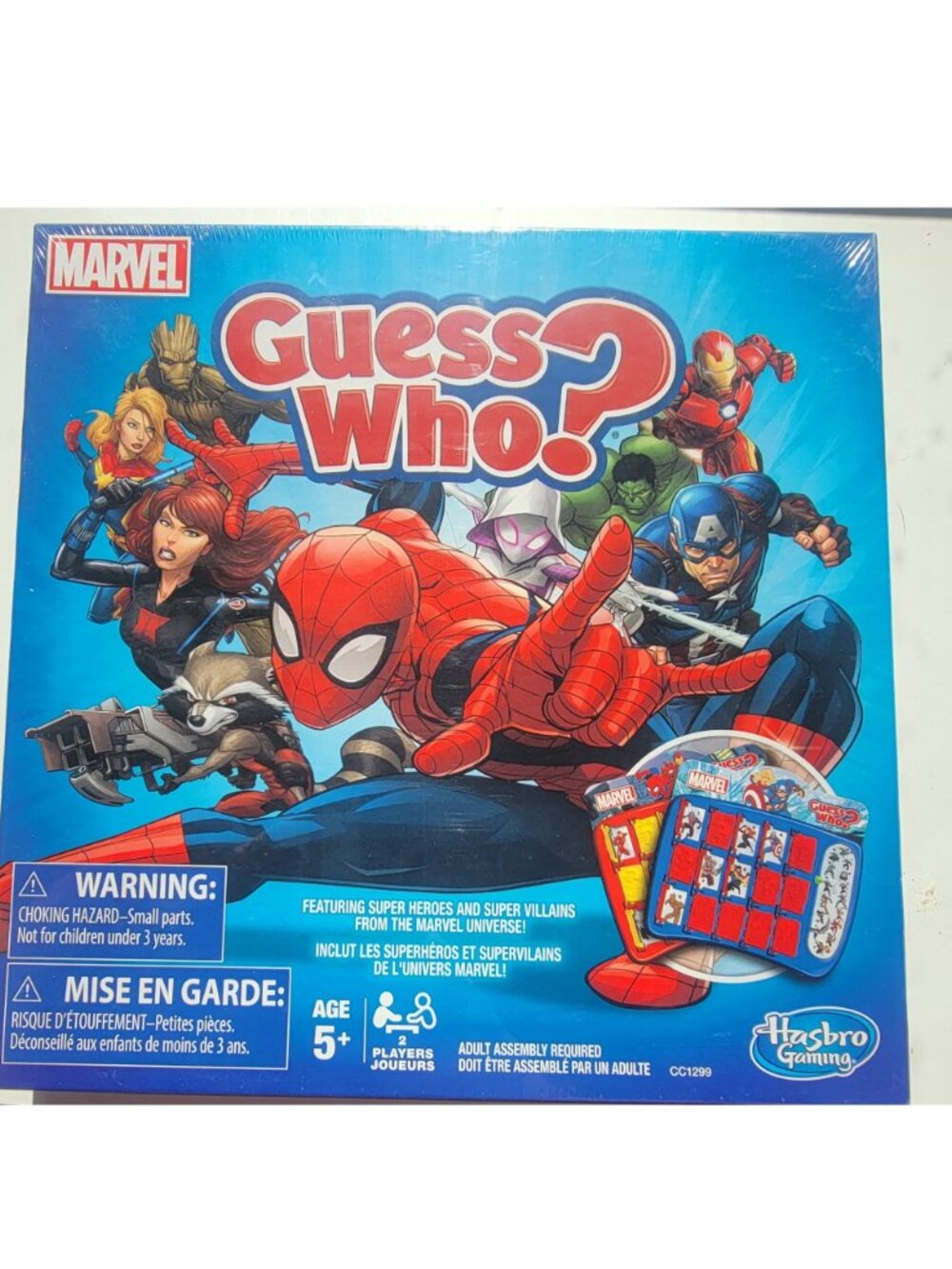 Marvel Guess Who? Board Game – NEW Factory Sealed